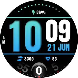 Big Digital Watch MJ230 — Android app icon