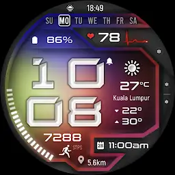 ML2U 396 Futuristic HUD — Android app icon