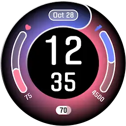 Modern Edge Watch Face — Android app icon
