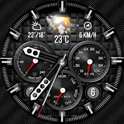 N-SPORT522 Analog Watch Face — Android app icon