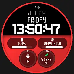Night 106 - watch face — Android app icon