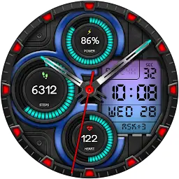 Hybrid NURDA Watch face — Android app icon