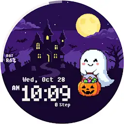 onion watchface 017 Halloween — Android app icon