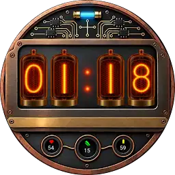Nixie Tube — Android app icon