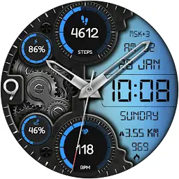Hybrid PAKSU Watch face — Android app icon