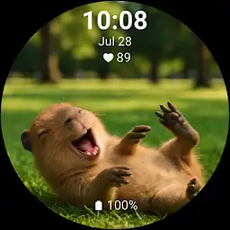 Happy Capybara — Android app icon