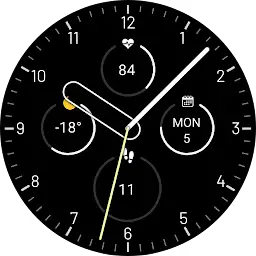 Pixel Minimal Watch face — Android app icon