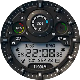 PT64 Hybrid Watch Face — Android app icon