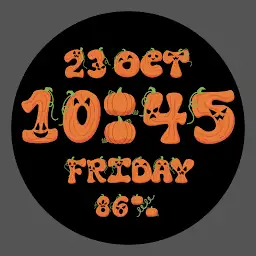 Scary Pumpkin Watch Face — Android app icon