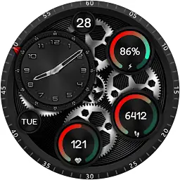 RUGAN Rotary Watch face — Android app icon