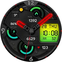 Hybrid RUMINT Watch face — Android app icon