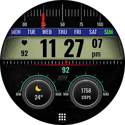 Tancha S21 Digital Watch Face — Android app icon