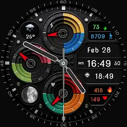 Trend One Hybrid Watch Face — Android app icon