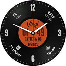 Vinyl Hybrid Watch Face — Android app icon