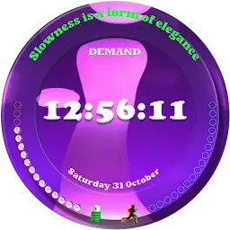 Lava Lamp Retro 60s Watch Face — Android app icon