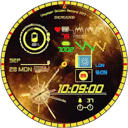 Voyager Digital Watch Face — Android app icon