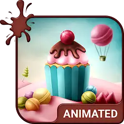 Candy Land Wallpaper Theme — Android app icon