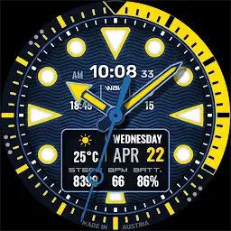 WAW046 Digital Core Watch Face — Android app icon