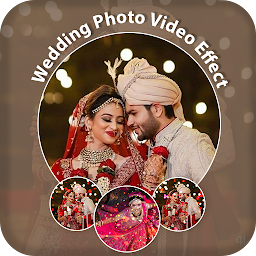 Wedding Photo Video Maker — Android app icon