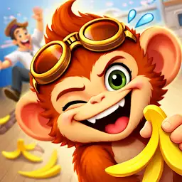 Tricky Monkey: House Prankster — Android game icon