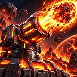 Neon Tower Clash — Android game icon