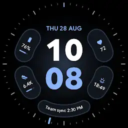 Orbit Digital Watch Face — Android app icon