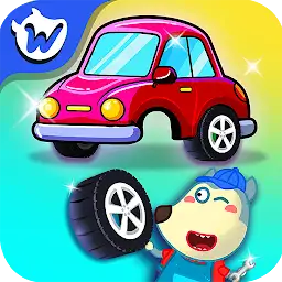 Wolfoo Car Garage Fix & Repair — Android game icon