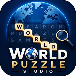 Around the World — Word Search — Android game icon