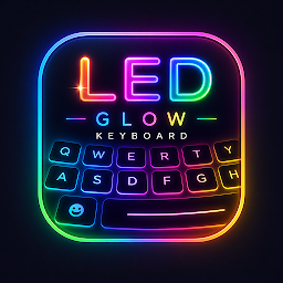LED Keyboard - Neon, RGB Theme — Android app icon