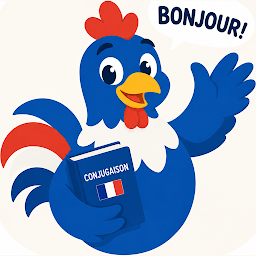 Bonjour Verbs: Learn French — Android app icon