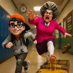 Prank & Run: Scary Teacher 3D — Android game icon