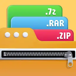 Zip Extractor - UnZIP, UnRAR — Android app icon
