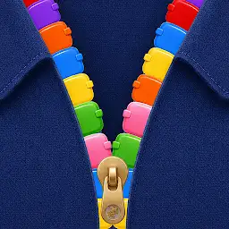 Zip Slide: Color Puzzle — Android game icon