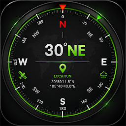 Digital Compass for Android — Android app icon