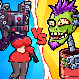 Merge War: Zombie vs Cybermen — Android game icon