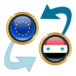 Euro x Syrian Pound — Android app icon