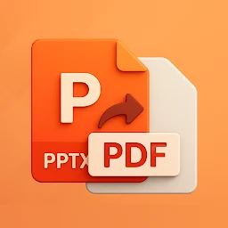 PDF to PPTX Converter — Android app icon