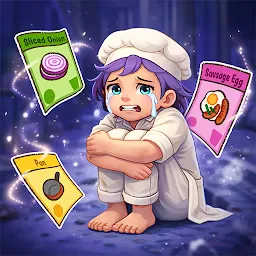 Food Stack: Cooking Card — Android game icon
