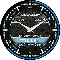 NightHawk Watch Face — Android app icon