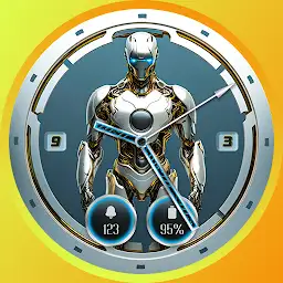 Futuristic Robot Watchface PRO — Android app icon