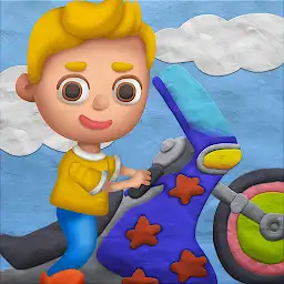 Vlad and Niki Clay Race — Android app icon