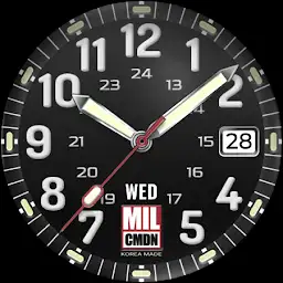 24H Military Watch Face — Android app icon