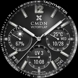 Racing Chrono Watch Face 03 — Android app icon