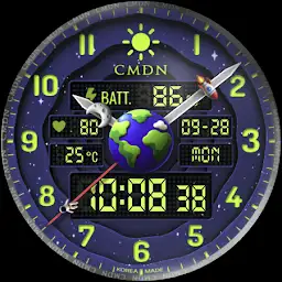 Space Watch Face — Android app icon