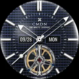 Tourbillon Watch Face Navy — Android app icon
