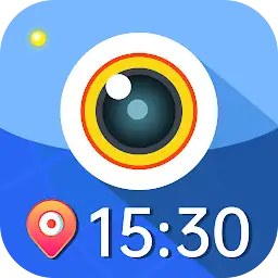 GPS Location Camera& Timestamp — Android app icon
