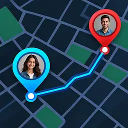 GPS Tracker: Street View Map — Android app icon