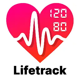 Heart Rate, BP & Sugar App — Android app icon