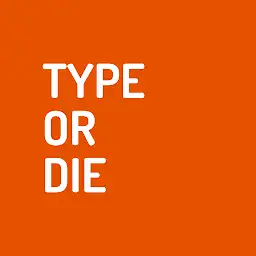 Type or Die — Android game icon
