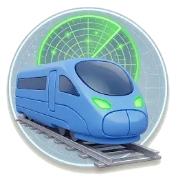 RailRadar: Live Train Status — Android app icon